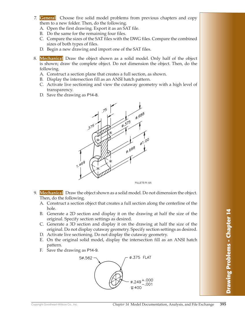 AutoCAD and Its Applications—Comprehensive 2020, 27th Edition page 395