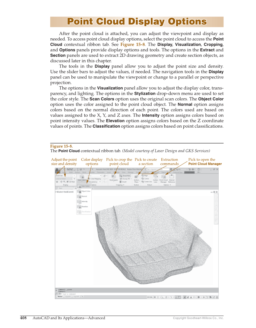 AutoCAD and Its Applications—Comprehensive 2020, 27th Edition page 408