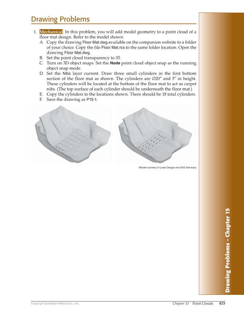 AutoCAD and Its Applications—Comprehensive 2020, 27th Edition page 415