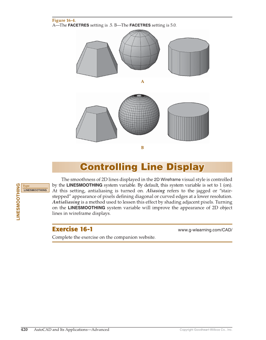 AutoCAD and Its Applications—Comprehensive 2020, 27th Edition page 420