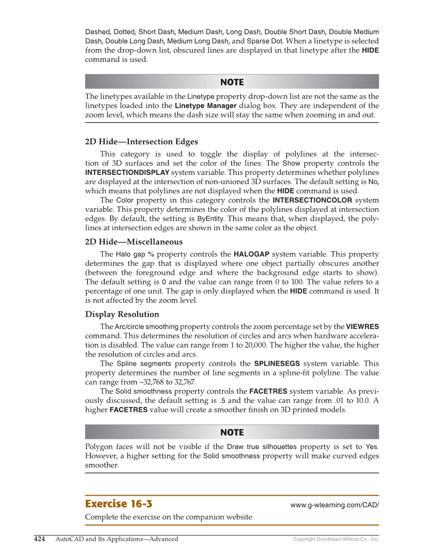 AutoCAD and Its Applications—Comprehensive 2020, 27th Edition page 424
