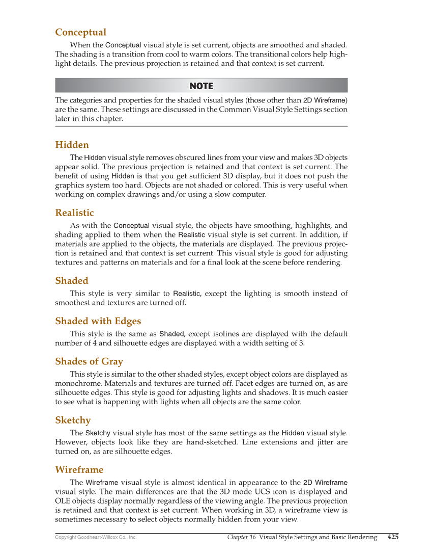 AutoCAD and Its Applications—Comprehensive 2020, 27th Edition page 425