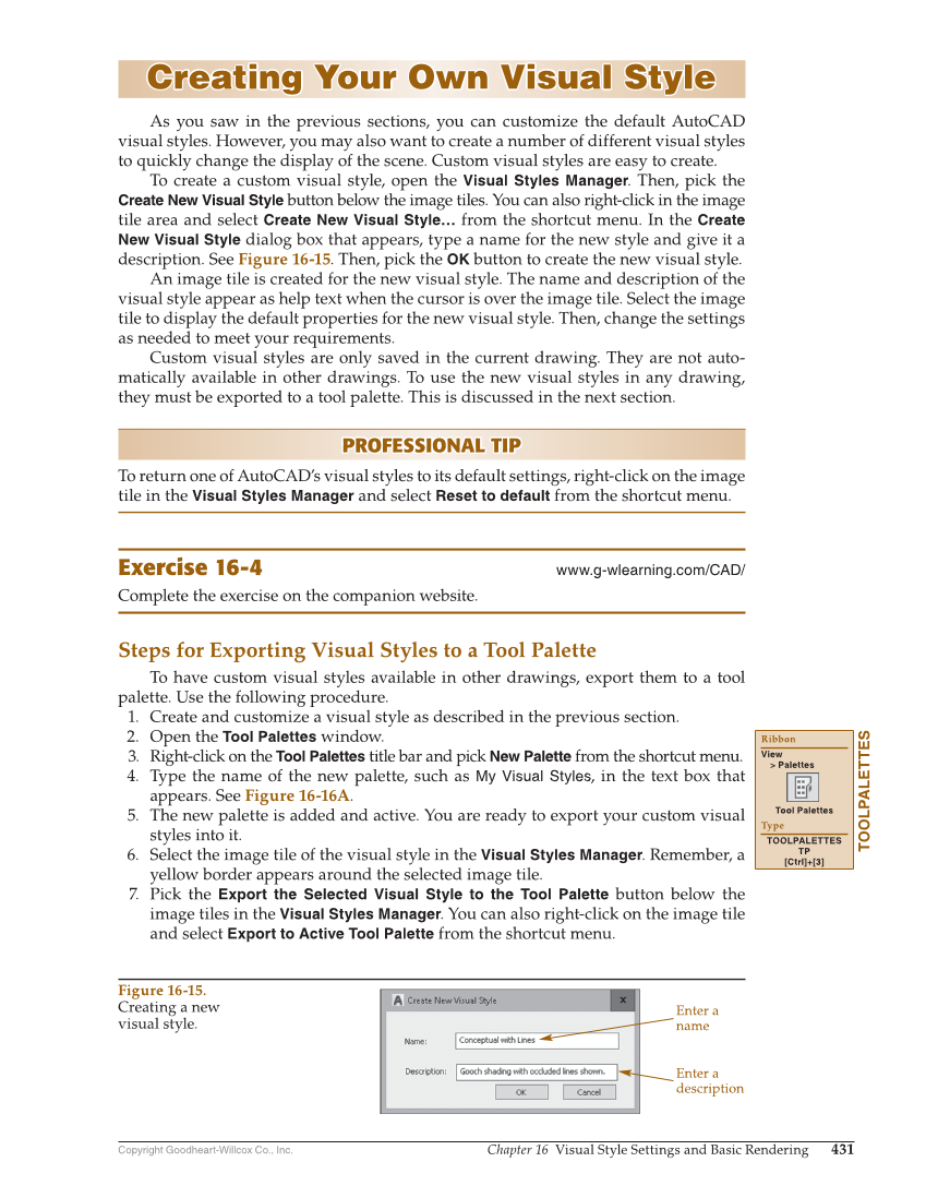 AutoCAD and Its Applications—Comprehensive 2020, 27th Edition page 431