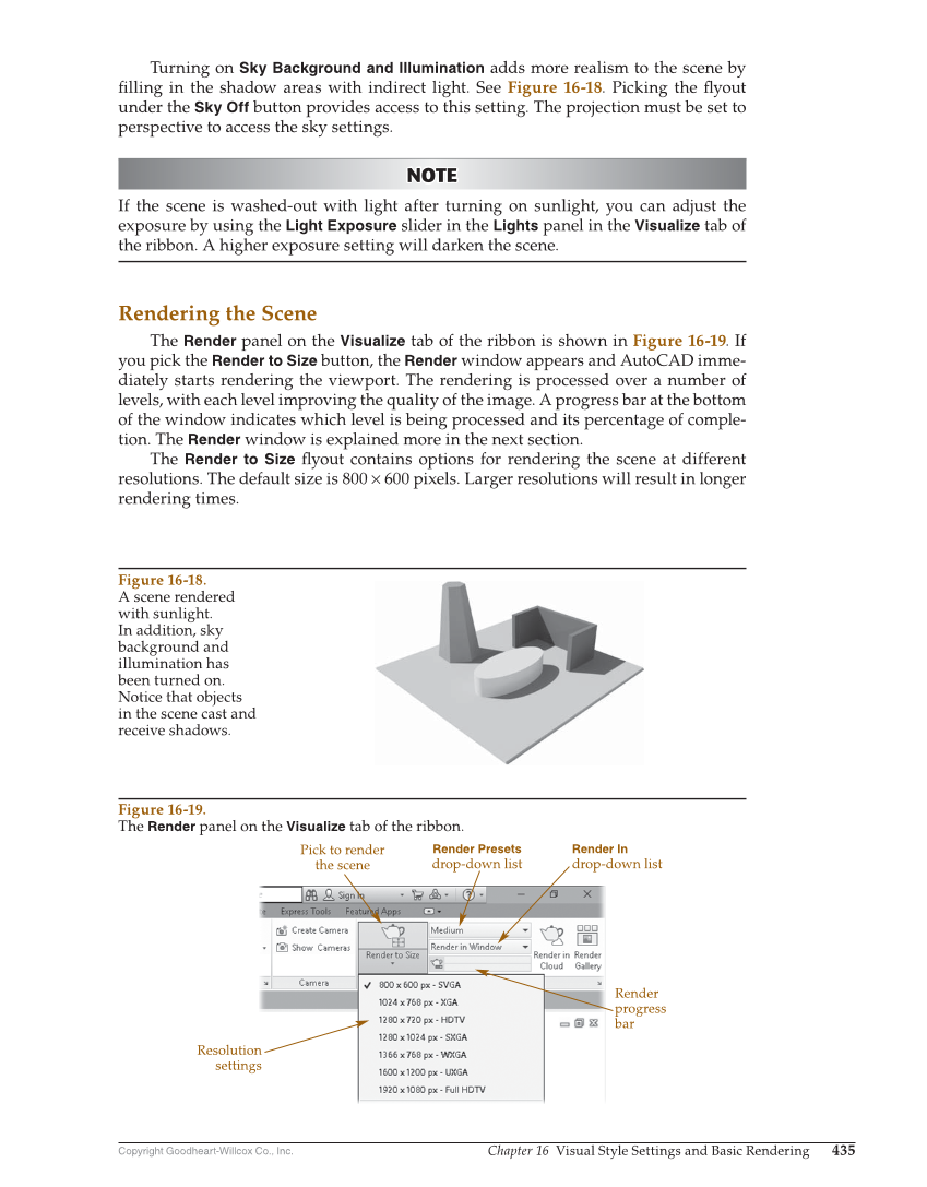 AutoCAD and Its Applications—Comprehensive 2020, 27th Edition page 435