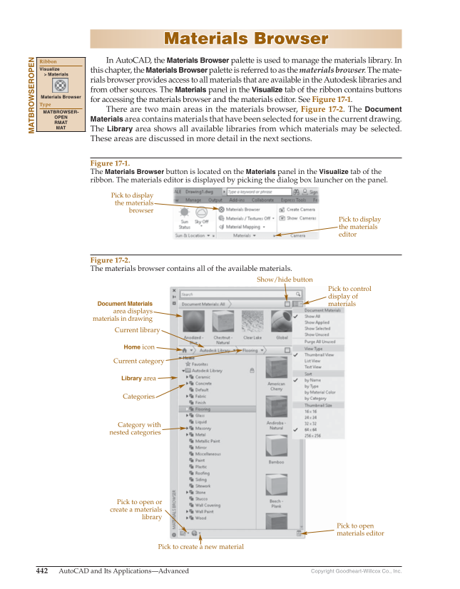 AutoCAD and Its Applications—Comprehensive 2020, 27th Edition page 442