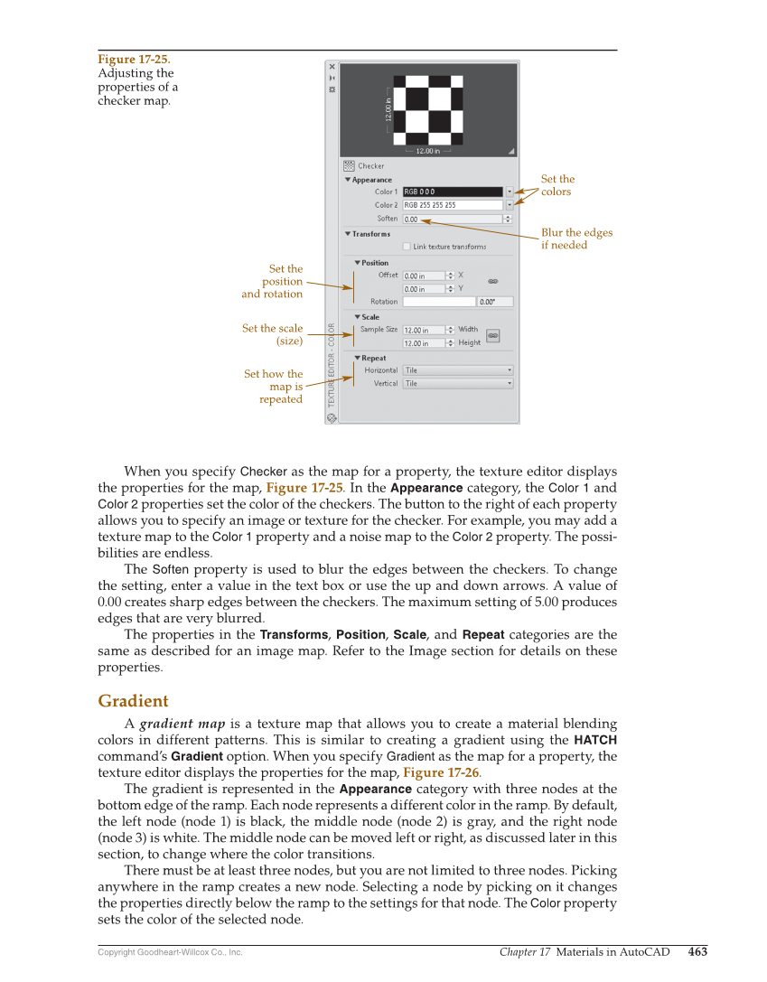 AutoCAD and Its Applications—Comprehensive 2020, 27th Edition page 463
