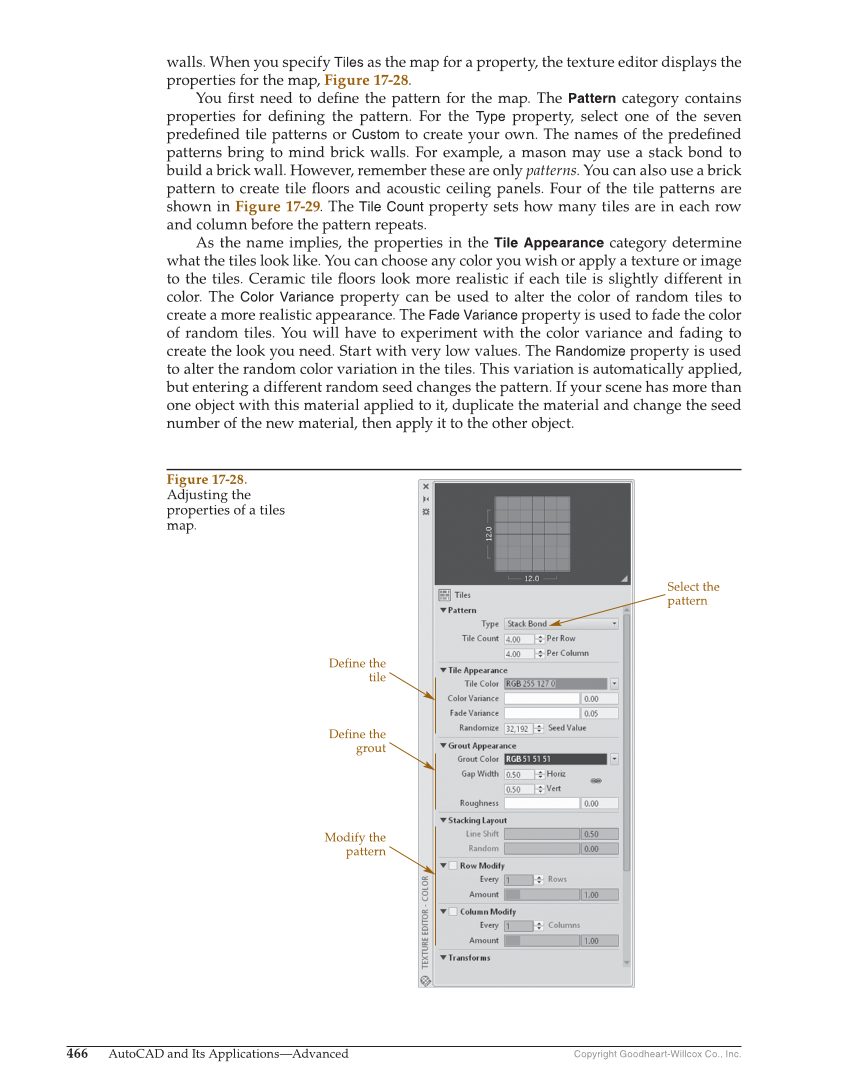 AutoCAD and Its Applications—Comprehensive 2020, 27th Edition page 466