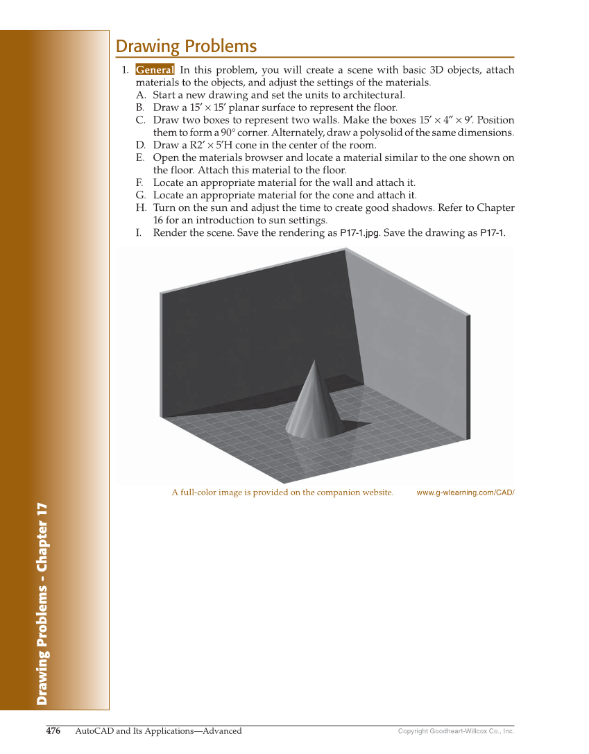 AutoCAD and Its Applications—Comprehensive 2020, 27th Edition page 476