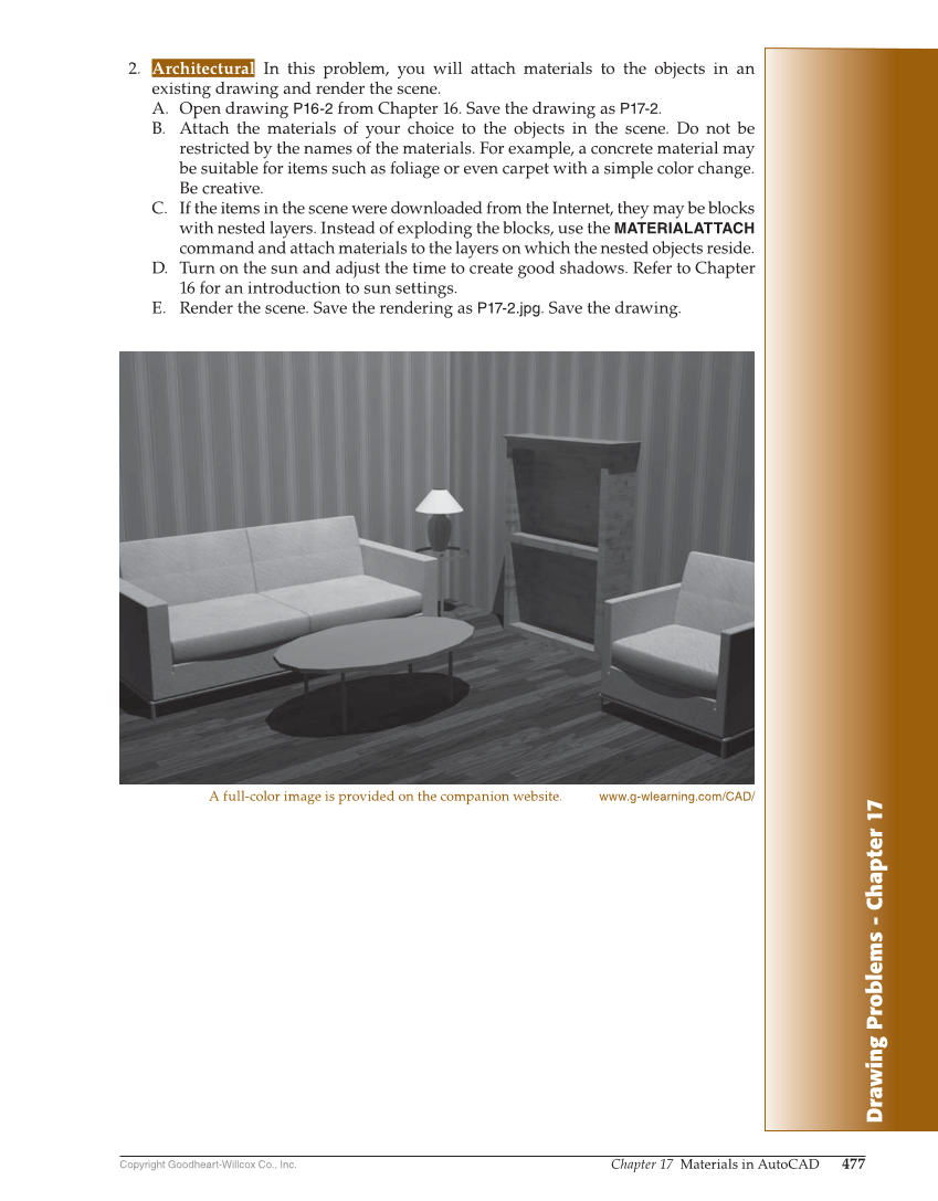 AutoCAD and Its Applications—Comprehensive 2020, 27th Edition page 477