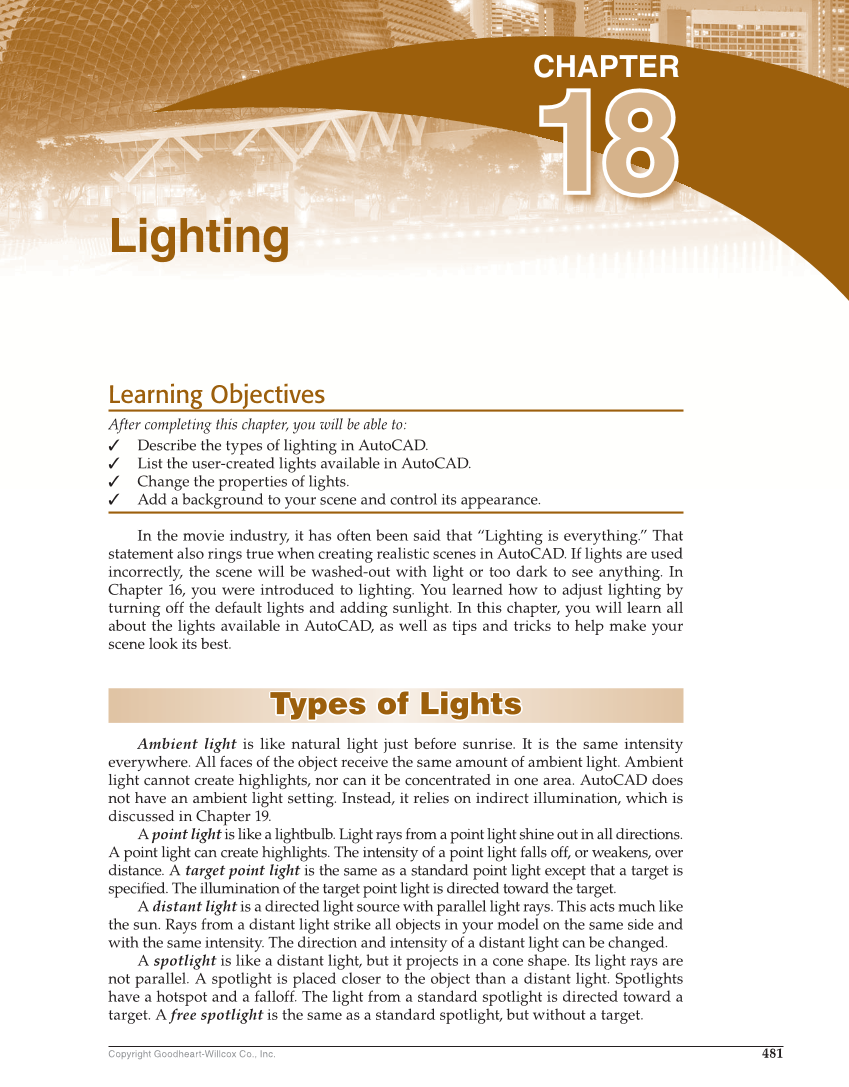AutoCAD and Its Applications—Comprehensive 2020, 27th Edition page 481