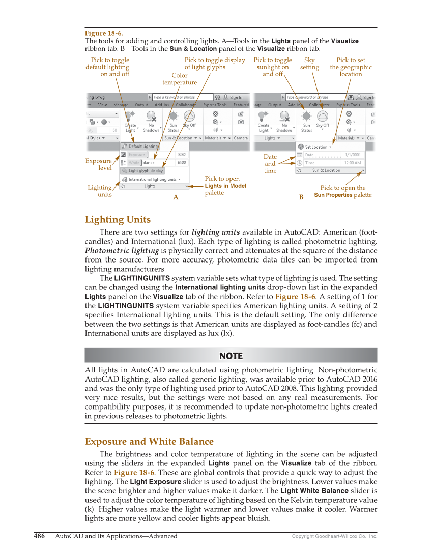 AutoCAD and Its Applications—Comprehensive 2020, 27th Edition page 486