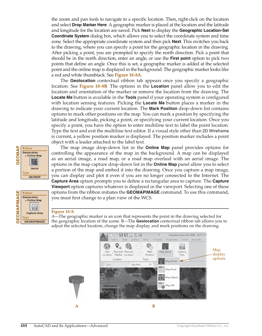 AutoCAD and Its Applications—Comprehensive 2020, 27th Edition page 488