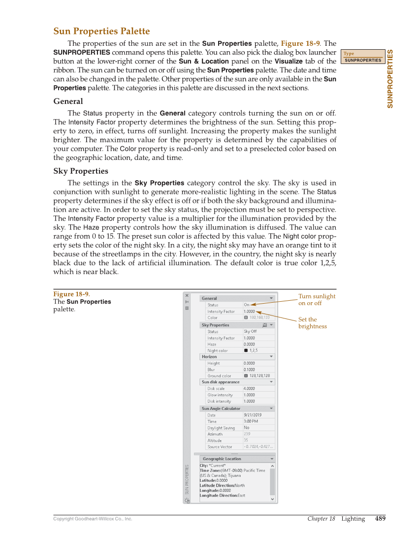 AutoCAD and Its Applications—Comprehensive 2020, 27th Edition page 489