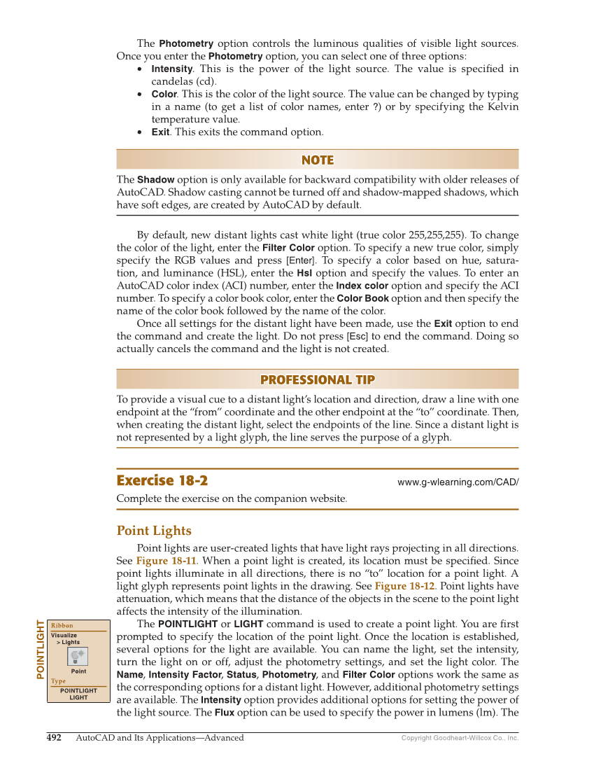 AutoCAD and Its Applications—Comprehensive 2020, 27th Edition page 492