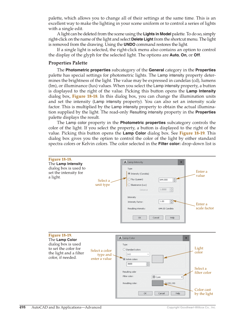 AutoCAD and Its Applications—Comprehensive 2020, 27th Edition page 498