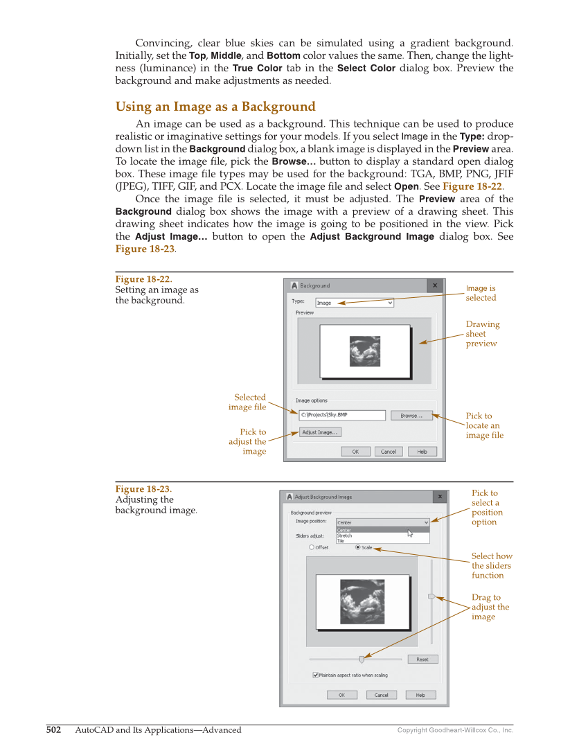 AutoCAD and Its Applications—Comprehensive 2020, 27th Edition page 502