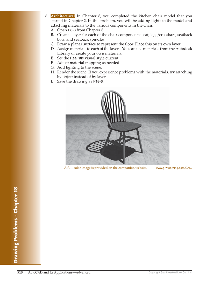 AutoCAD and Its Applications—Comprehensive 2020, 27th Edition page 510