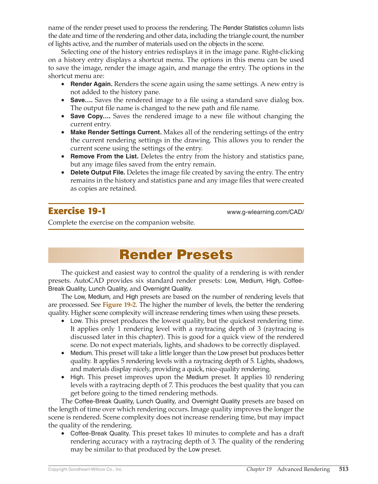 AutoCAD and Its Applications—Comprehensive 2020, 27th Edition page 513