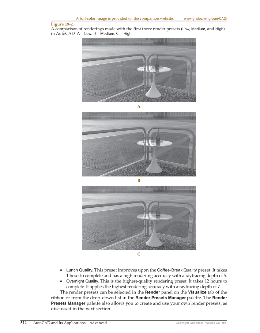 AutoCAD and Its Applications—Comprehensive 2020, 27th Edition page 514