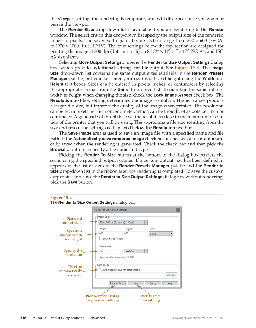 AutoCAD and Its Applications—Comprehensive 2020, 27th Edition page 516