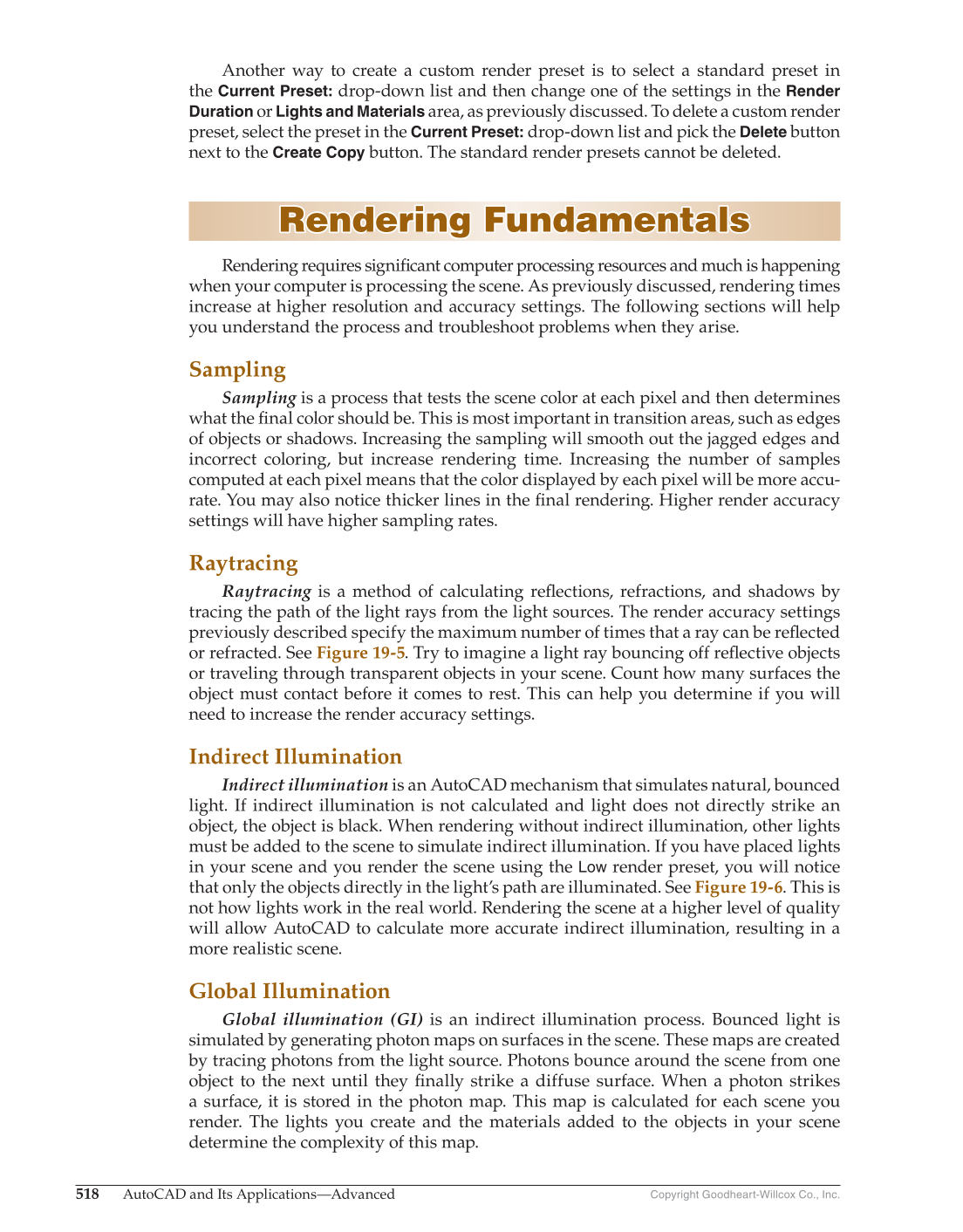 AutoCAD and Its Applications—Comprehensive 2020, 27th Edition page 518