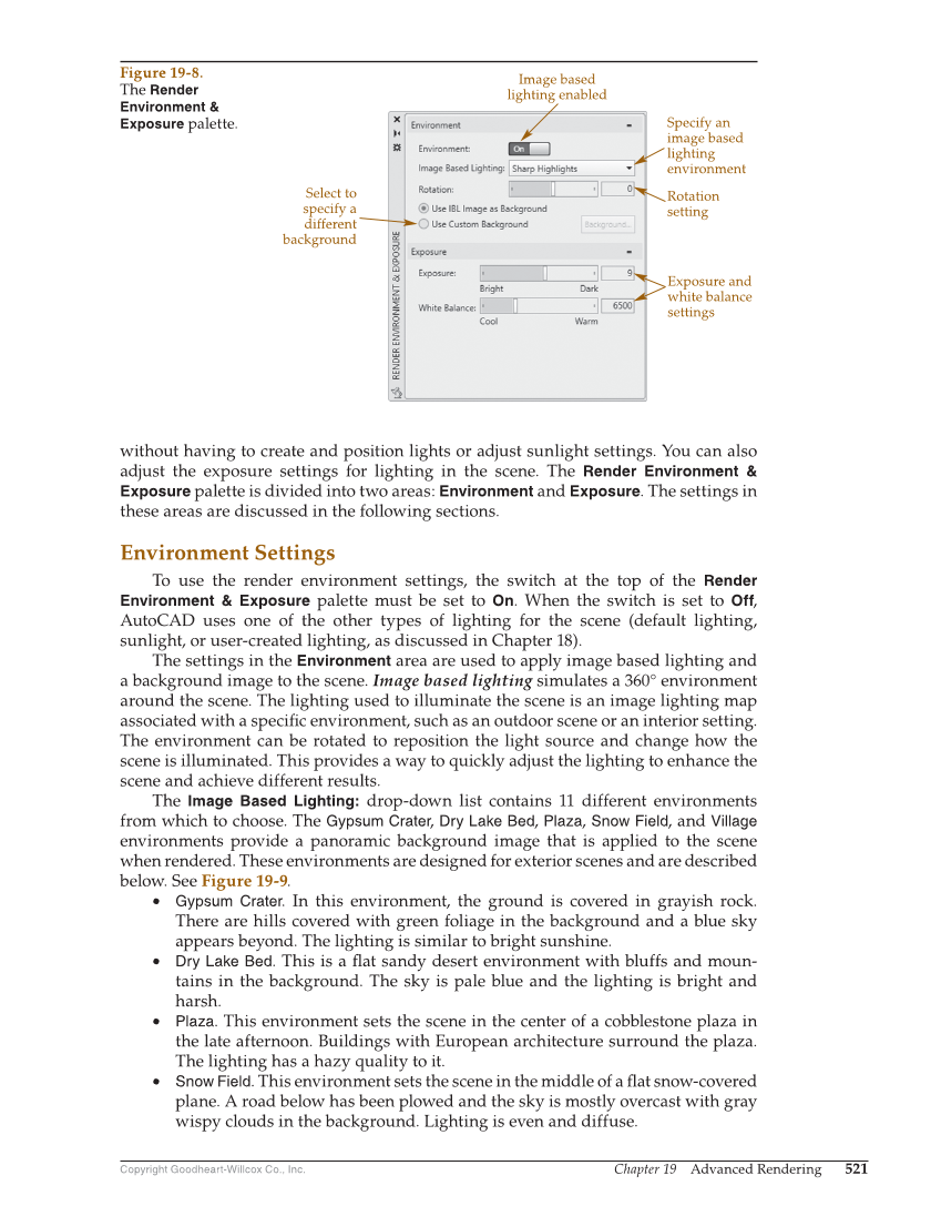 AutoCAD and Its Applications—Comprehensive 2020, 27th Edition page 521