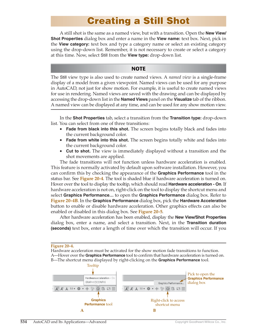 AutoCAD and Its Applications—Comprehensive 2020, 27th Edition page 534