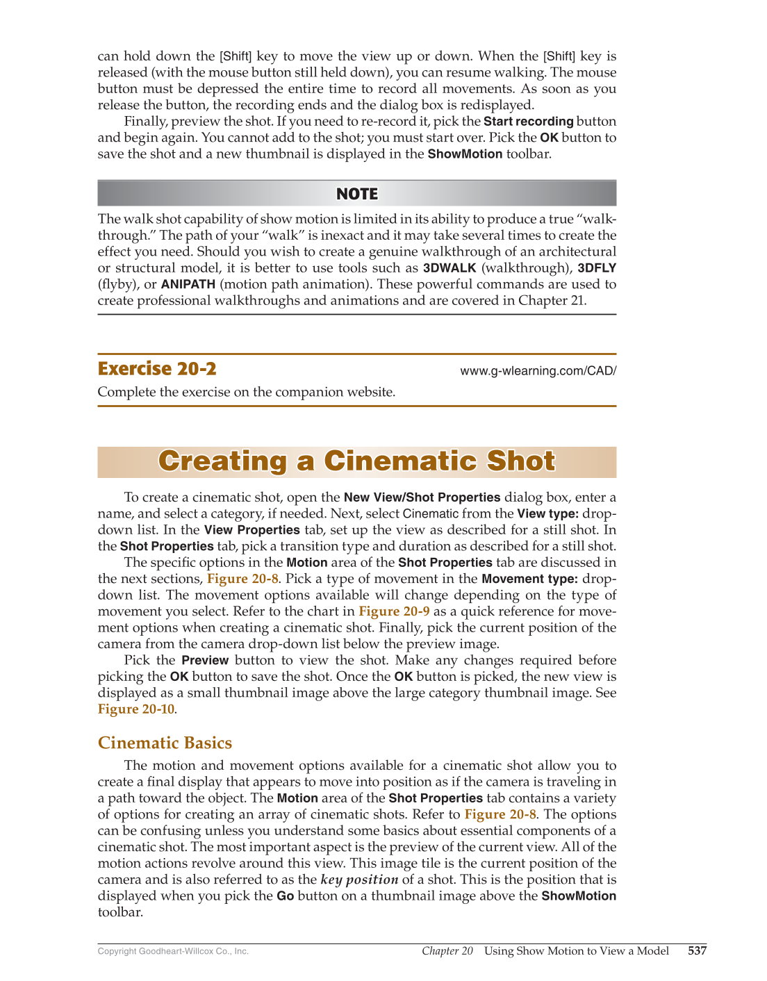 AutoCAD and Its Applications—Comprehensive 2020, 27th Edition page 537