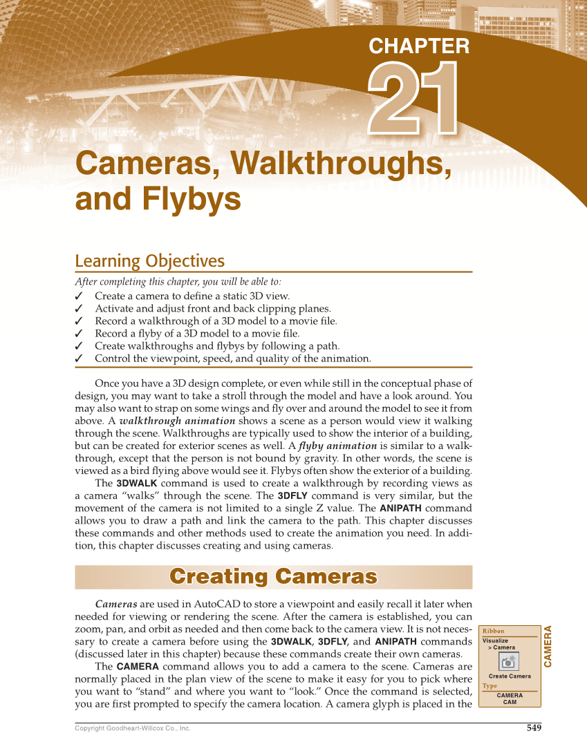 AutoCAD and Its Applications—Comprehensive 2020, 27th Edition page 549