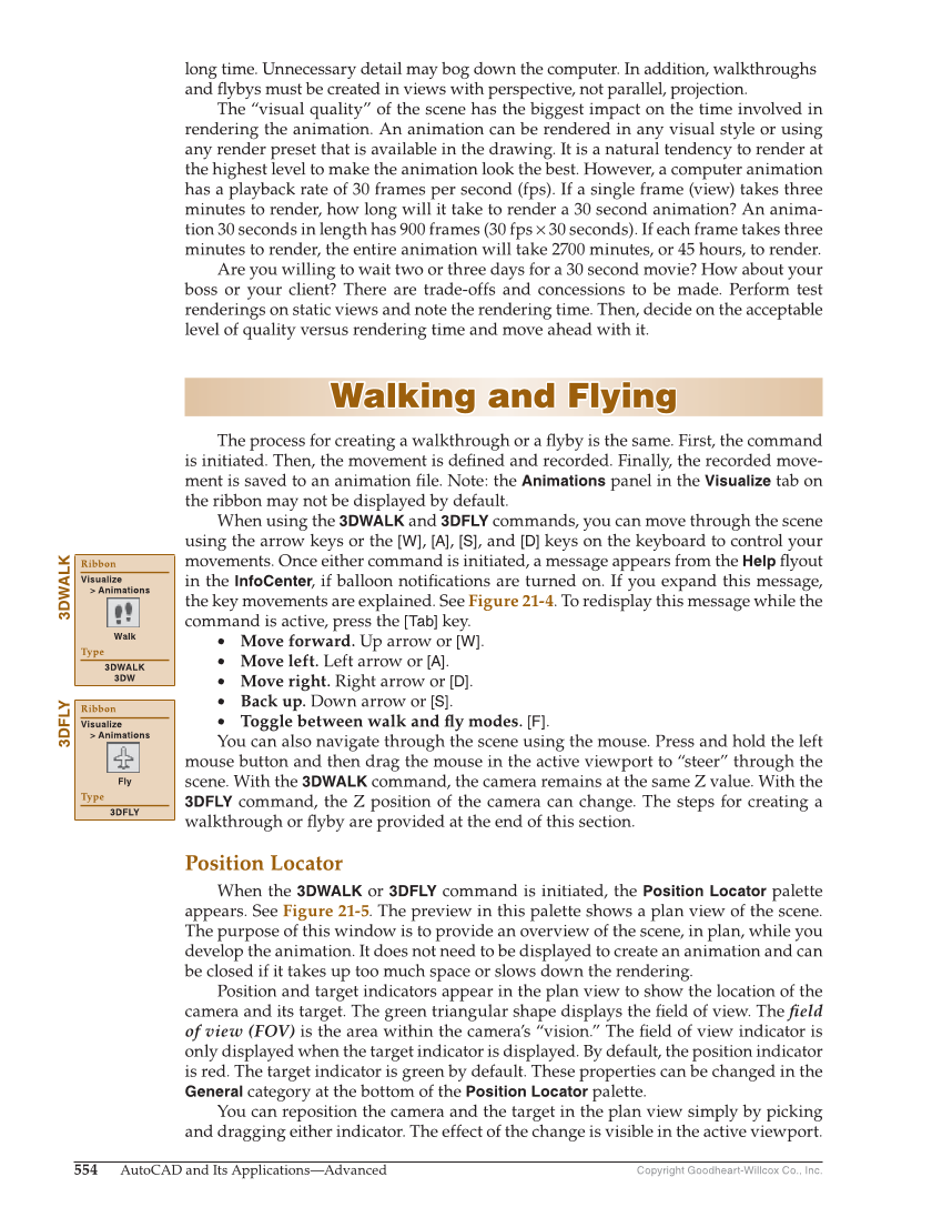 AutoCAD and Its Applications—Comprehensive 2020, 27th Edition page 554