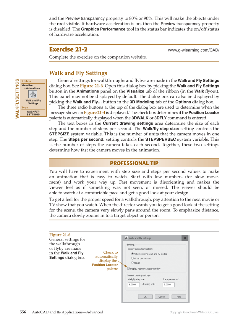 AutoCAD and Its Applications—Comprehensive 2020, 27th Edition page 556