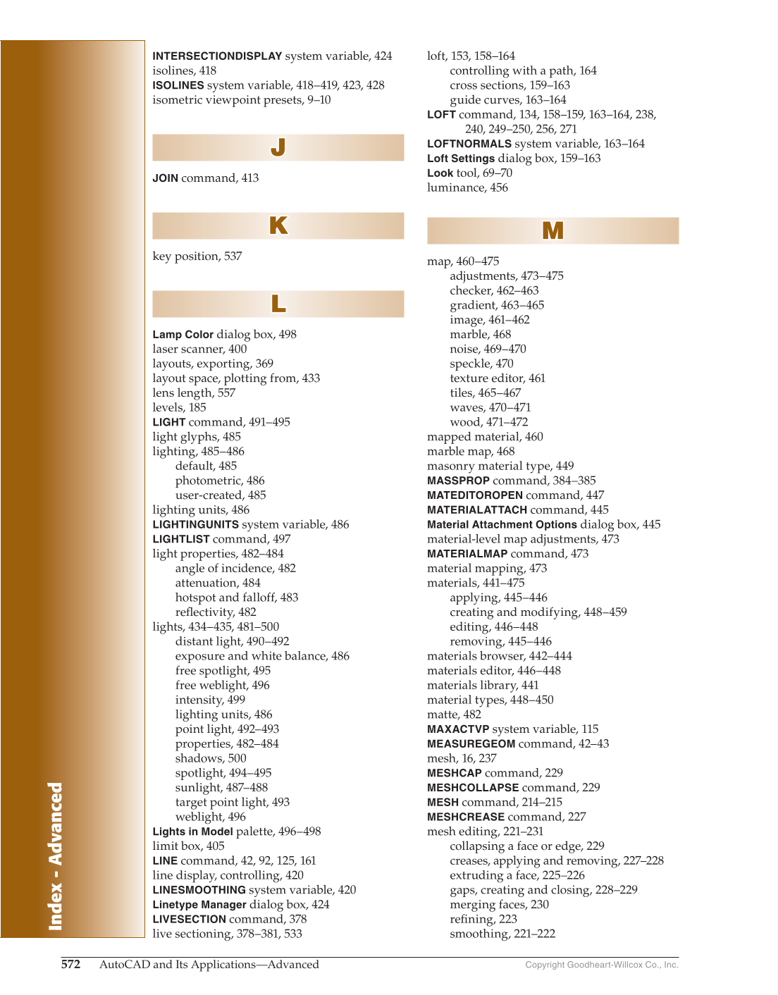 AutoCAD and Its Applications—Comprehensive 2020, 27th Edition page 572