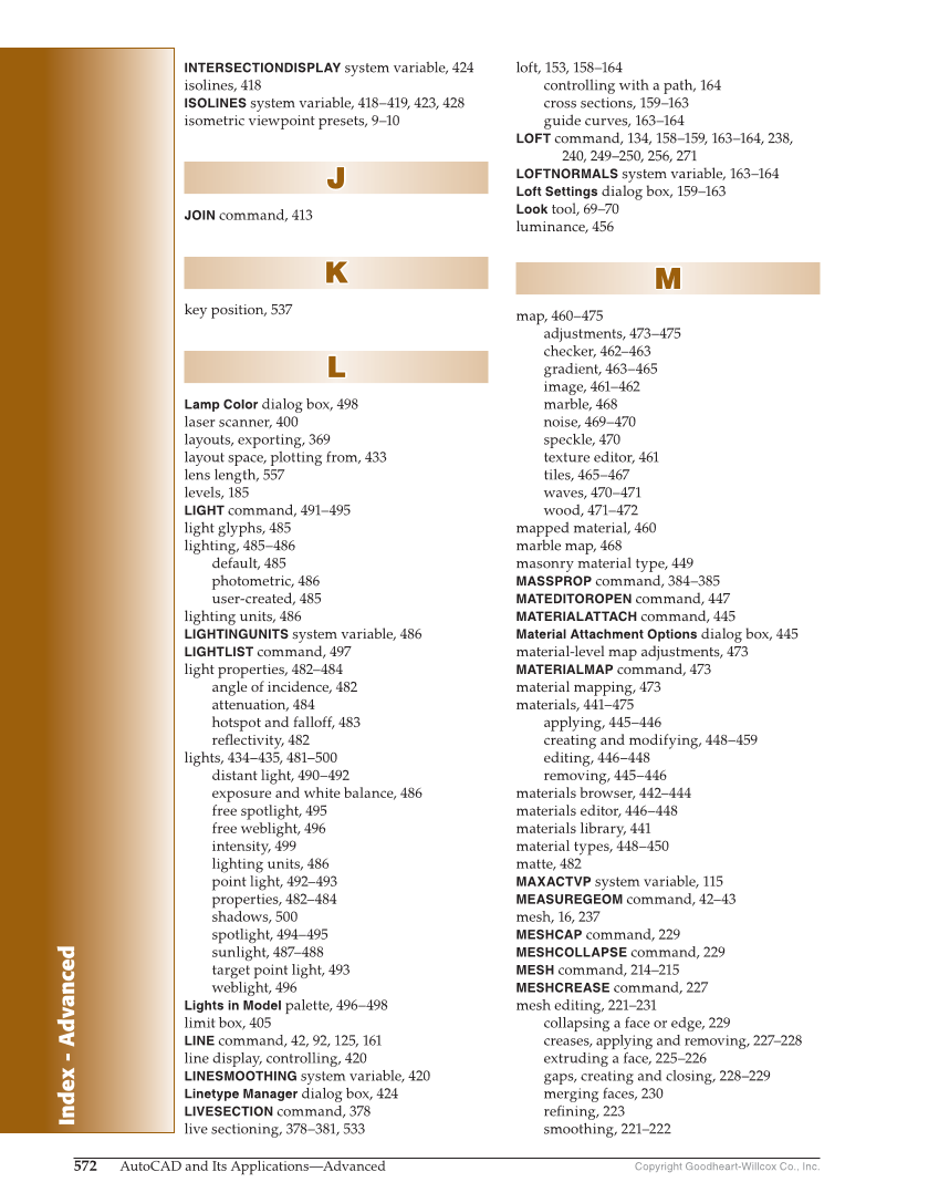 AutoCAD and Its Applications—Comprehensive 2020, 27th Edition page 572