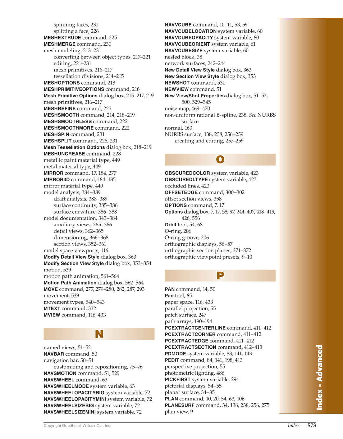 AutoCAD and Its Applications—Comprehensive 2020, 27th Edition page 573