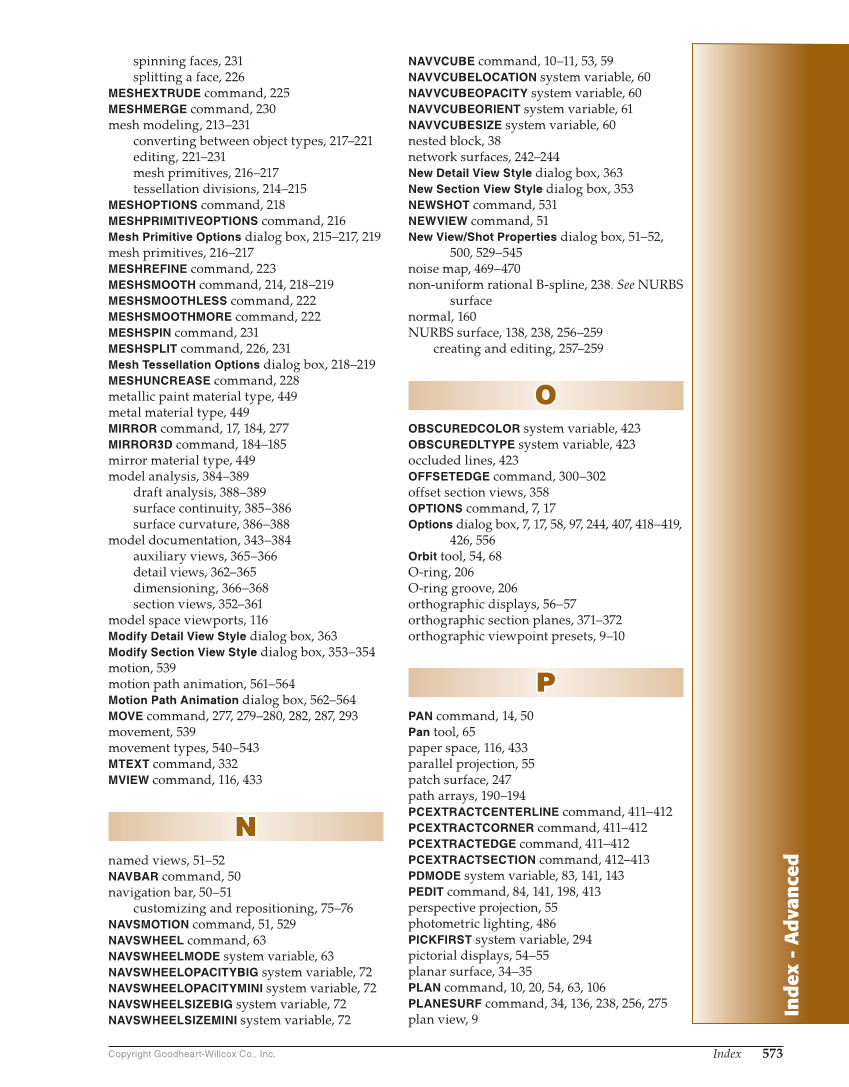 AutoCAD and Its Applications—Comprehensive 2020, 27th Edition page 573