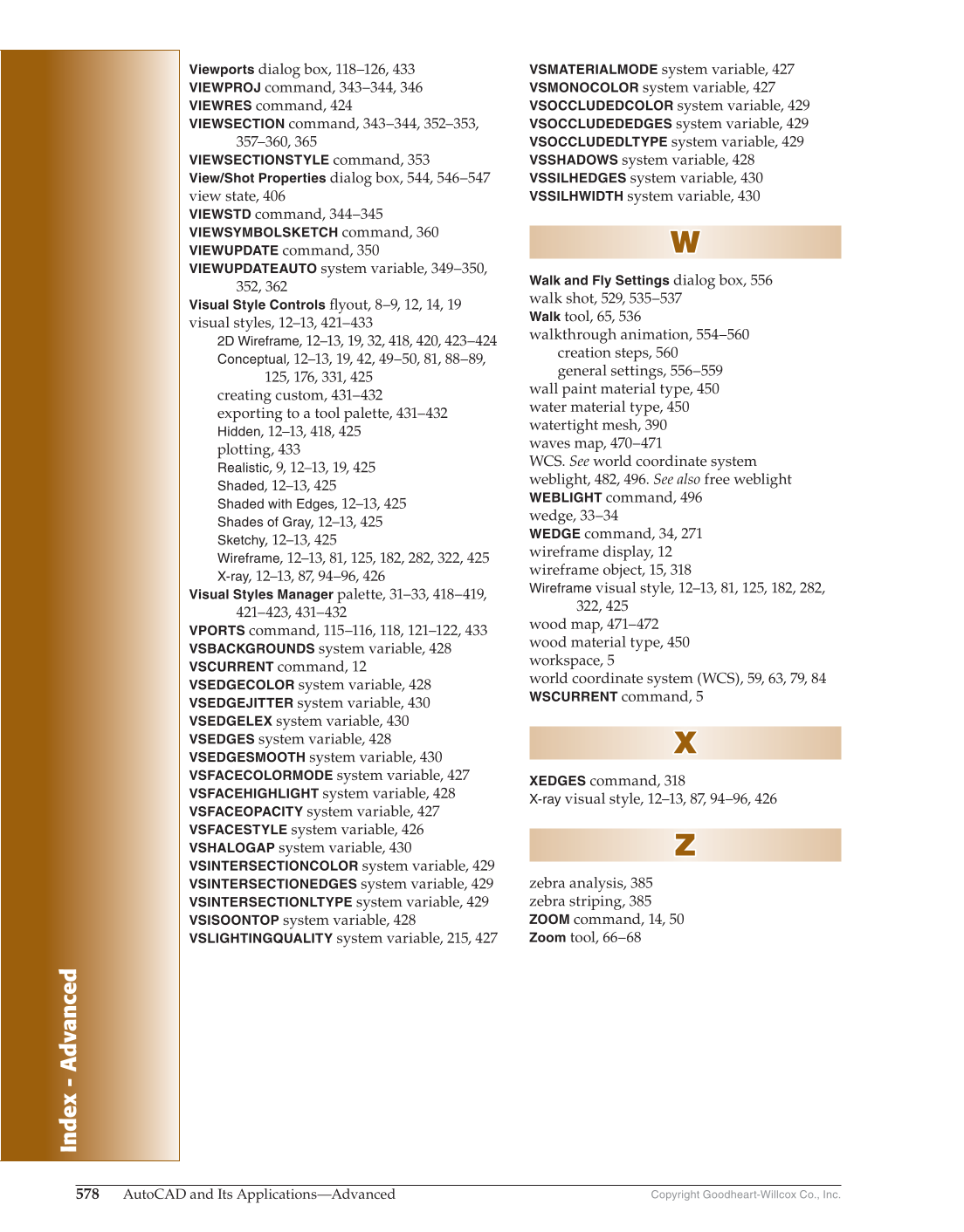 AutoCAD and Its Applications—Comprehensive 2020, 27th Edition page 578