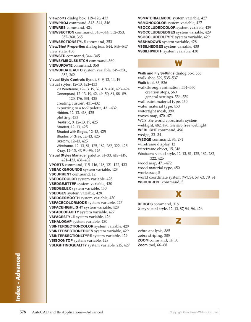 AutoCAD and Its Applications—Comprehensive 2020, 27th Edition page 578