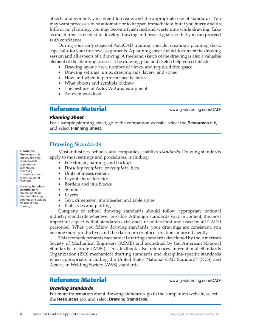 AutoCAD and Its Applications—Comprehensive 2020, 27th Edition page 4