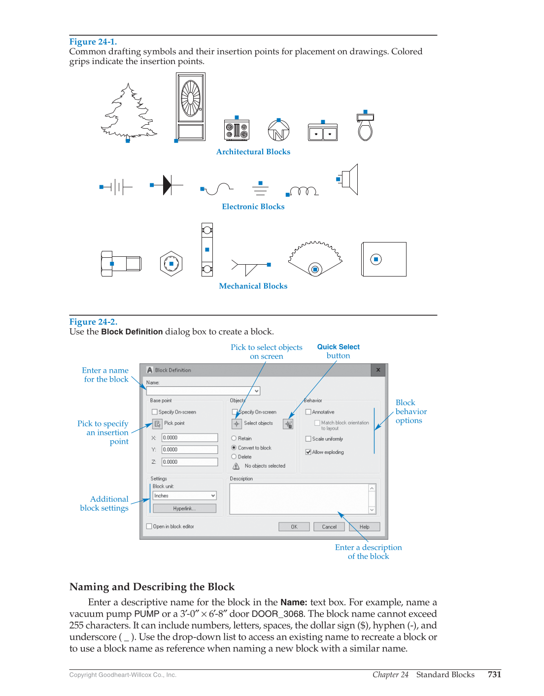 AutoCAD and Its Applications—Comprehensive 2020, 27th Edition page 731