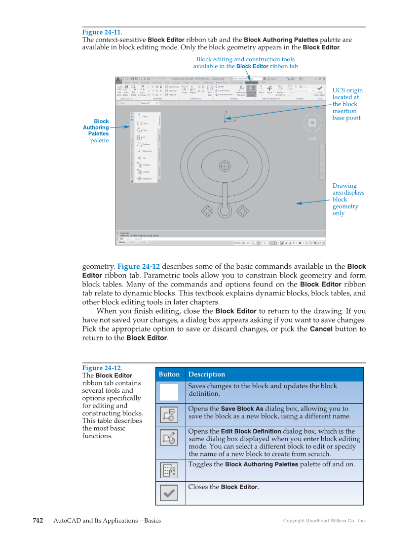 AutoCAD and Its Applications—Comprehensive 2020, 27th Edition page 742