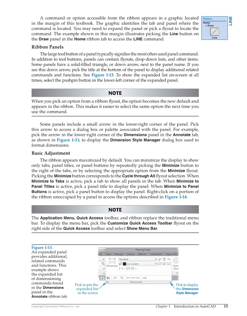 AutoCAD and Its Applications—Basics 2020, 27th Edition page 15