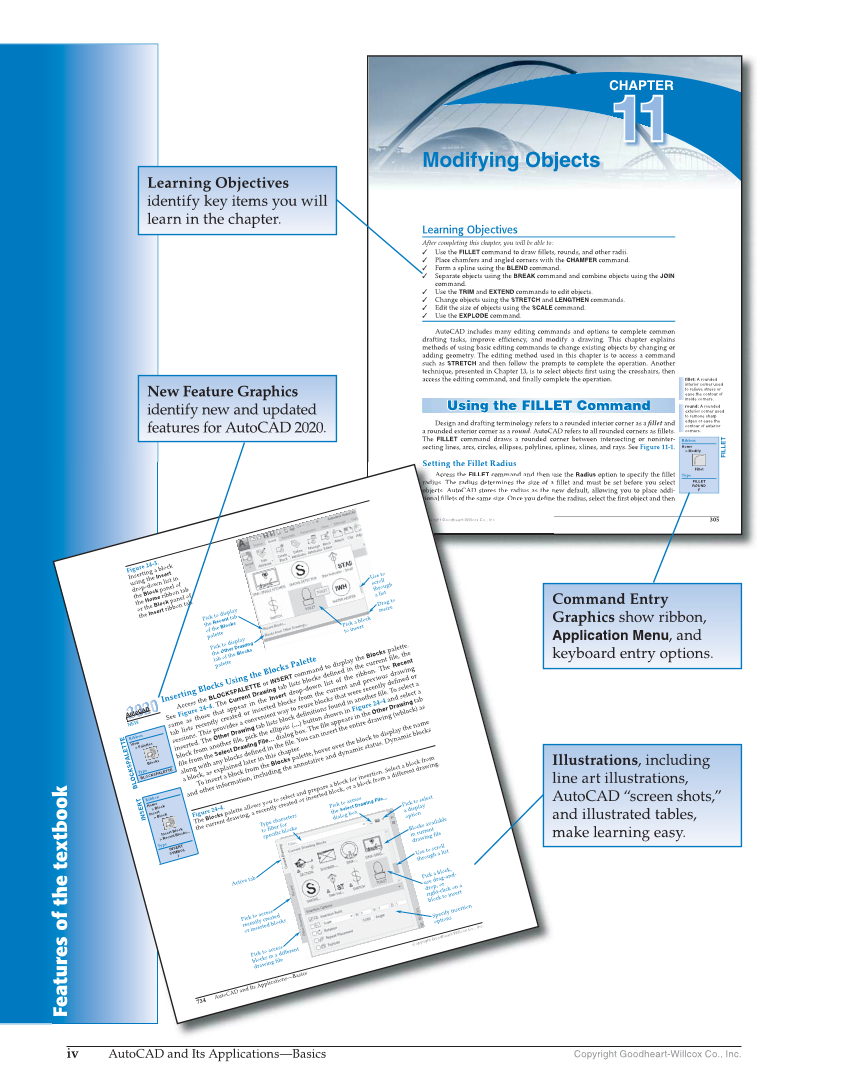 AutoCAD and Its Applications—Basics 2020, 27th Edition page iv