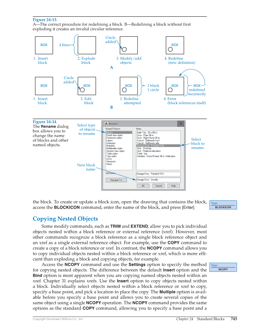 AutoCAD and Its Applications—Basics 2020, 27th Edition page 745