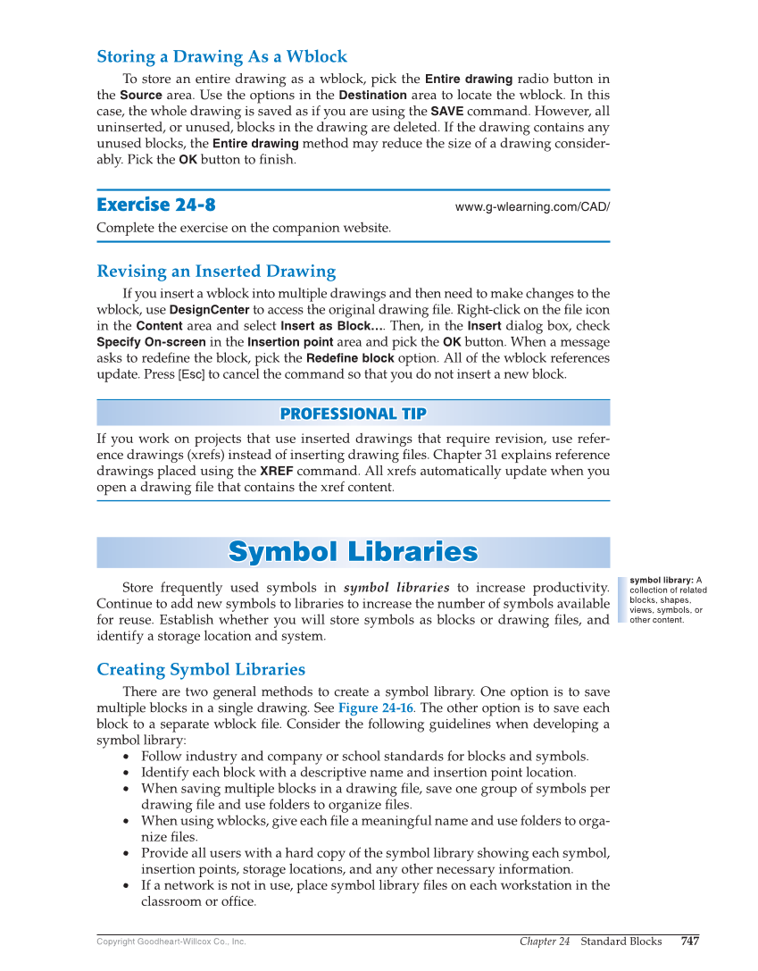 AutoCAD and Its Applications—Basics 2020, 27th Edition page 747