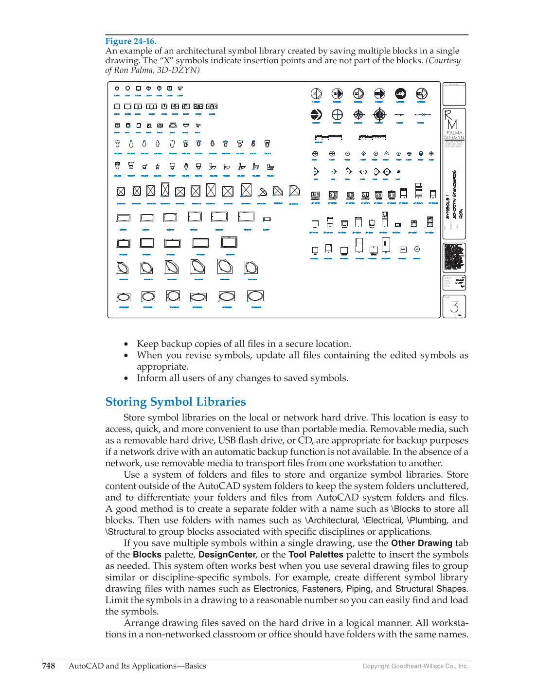 AutoCAD and Its Applications—Basics 2020, 27th Edition page 748