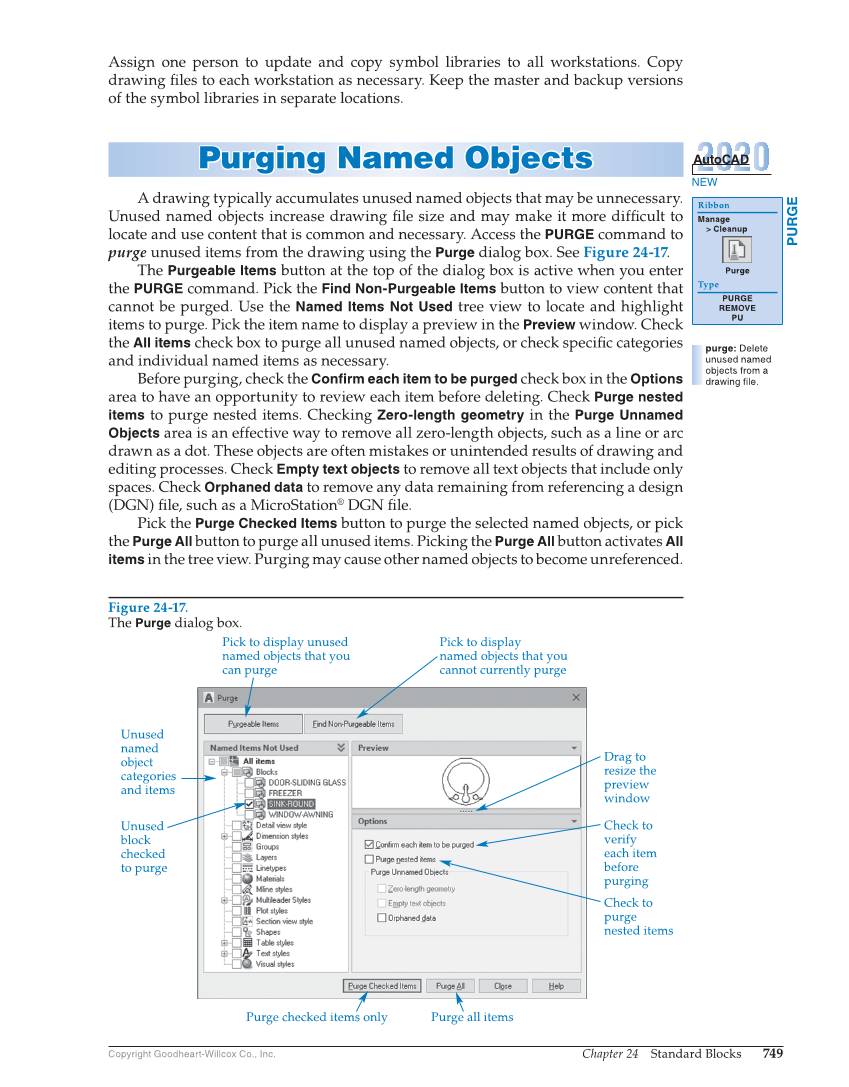 AutoCAD and Its Applications—Basics 2020, 27th Edition page 749