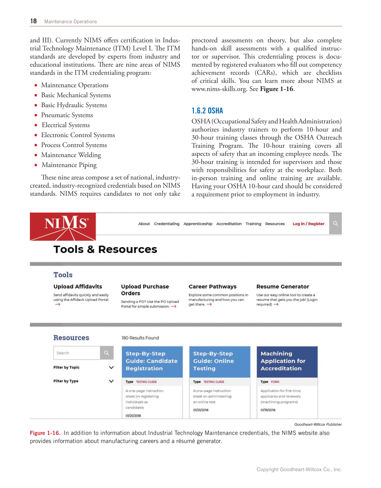 Industrial Maintenance and Mechatronics, 1st Edition page 18