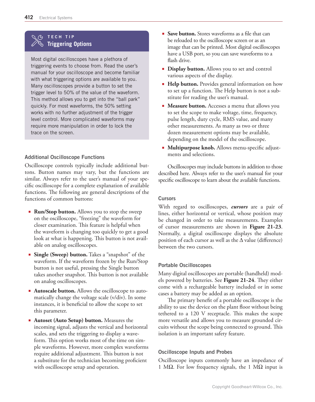 Industrial Maintenance and Mechatronics, 1st Edition page 412