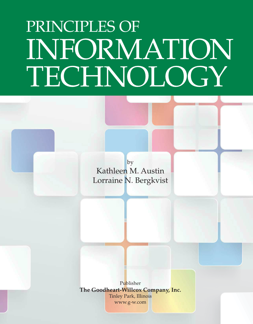 Principles of Information Technology, 1st Edition page i
