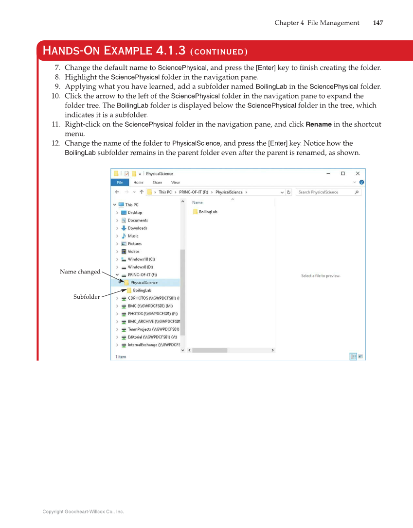 Principles of Information Technology, 1st Edition page 147